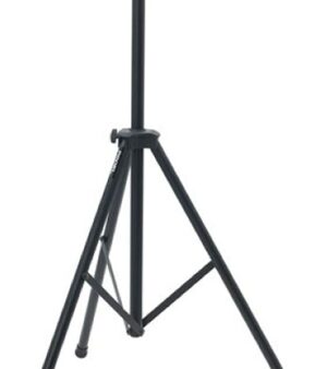 Proel SPSK310BK - Supporto professionale treppiede in alluminio per monitor, diffusore, casse acustiche, Nero (SPSK310BK)