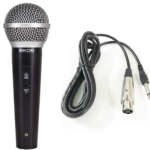 PROEL EIKON DM580LC - Microfono dinamico cardioide switch on/off per voce, canto, karaoke