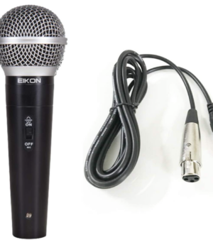 PROEL EIKON DM580LC - Microfono dinamico cardioide switch on/off per voce, canto, karaoke