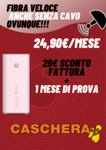 FIBRA VELOCE ANCHE SENZA CAVO