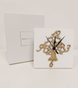 Bomboniera orologio albero della vita
