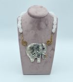 Collana argento con cristallo di rocca