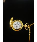 orologio dorato a ciondolo