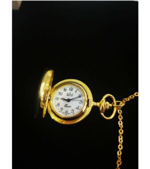 orologio dorato a ciondolo