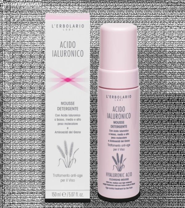mousse detergente erbolario