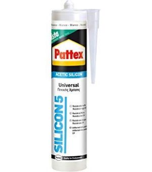 SILICON 5 ACETICO TRASPARENTE PATTEX