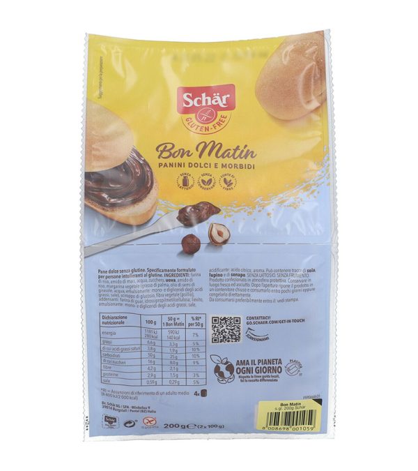 Panini dolci Schar Bon matin
