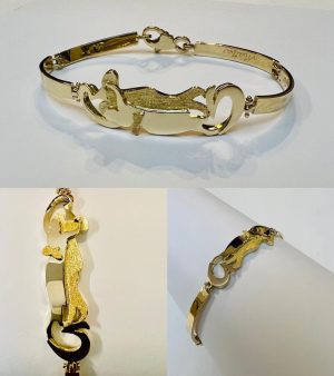Bracciale ballerini oro giallo