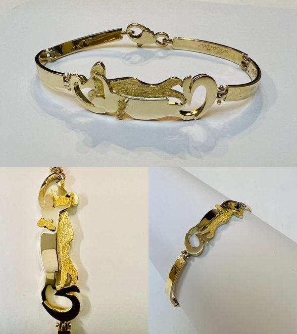 Bracciale ballerini oro giallo