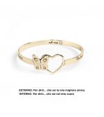 Bracciale rigido amica dorato