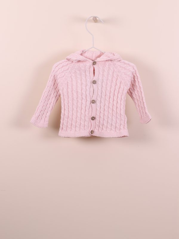 Cardigan in filo