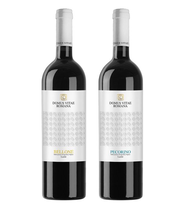 Offerta 1 Vino bianco Pecorino + 1 Bellone Domus Vitae Romana 0,75 Lt. cad. Offerta 1 Vino bianco Pecorino + 1 Bellone Domus Vitae Romana 0,75 Lt. cad.