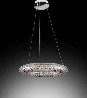 Lampadario Janet Fumè