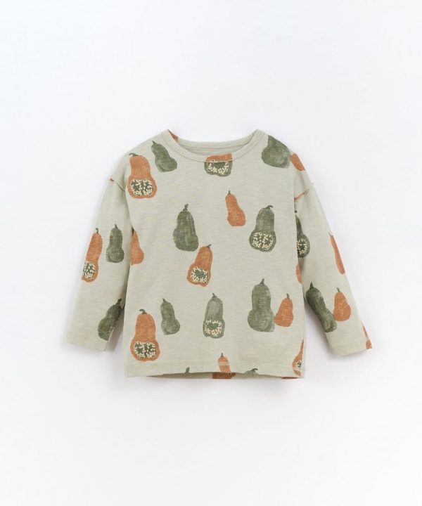 t-shirt peperone cotone organico