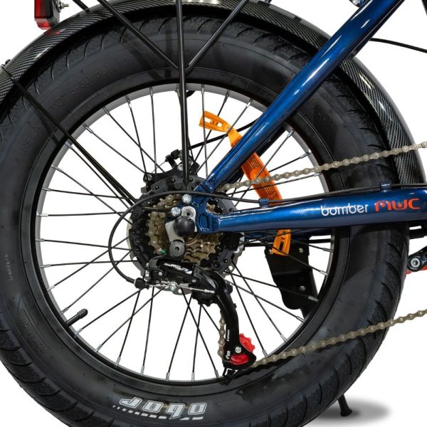 Bici elettrica Bomber MWC_dett02 Bici elettrica BOMBER MWC