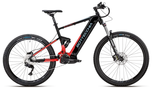 Bici elettrica Bottecchia BE35 Evo Elektron_nerorosso Bici elettrica Bottecchia BE35 Evo Elektron_nerorosso