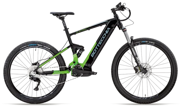 Bici elettrica Bottecchia BE35 Evo Elektron_neroverde Bici elettrica Bottecchia BE35 Evo Elektron_neroverde