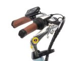 E-bike Rose grigio attacco manubrio regolabile