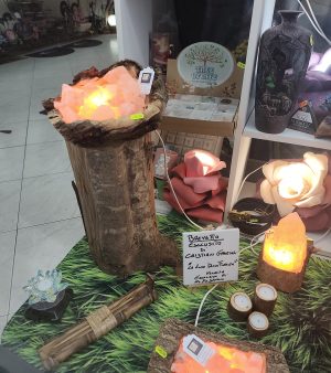 Lampade si sale Himalayano brevetto luce della foresta di Graziosi Cristian