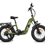 Bici elettrica Bomber V verde