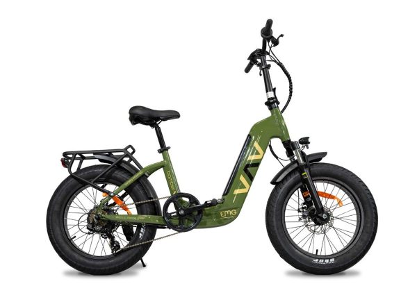 Bici elettrica Bomber V verde