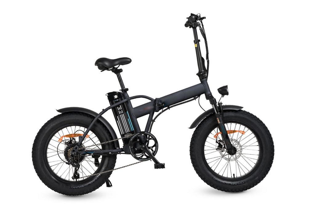 Bici elettrica Smartway Monster Bike M1XR48V - Matt titanium